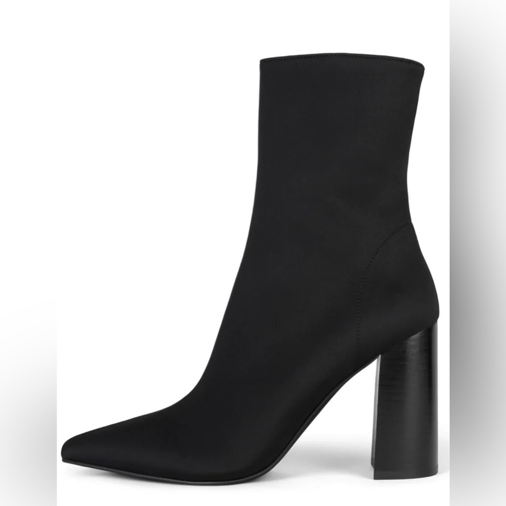 Jeffrey Campbell Black Heeled Boots